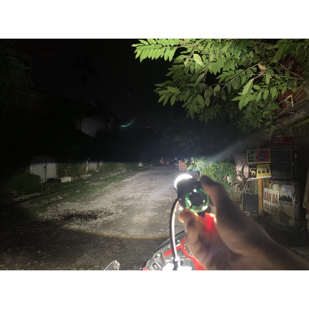 BI CẦU LED MINI T2 CHÂN H4 LẮP PHA Ô TÔ XE MÁY CỰC SÁNG 12V - 45W BẢO HÀNH 1 NĂM