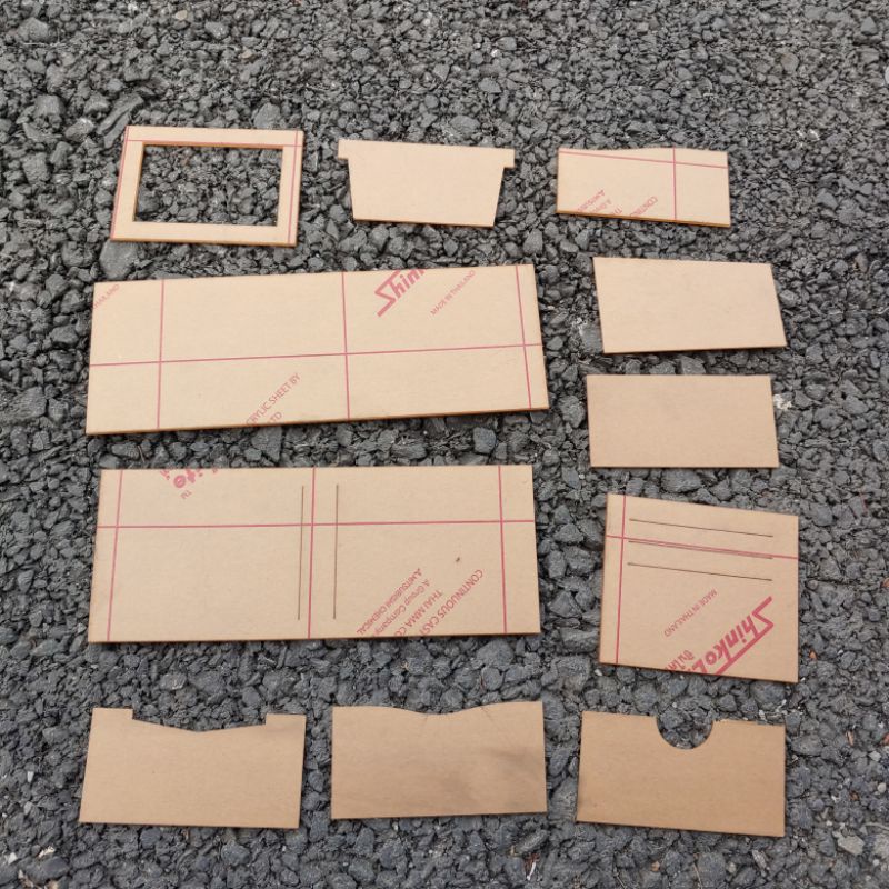 Rập ví nam mẫu làm da thủ công