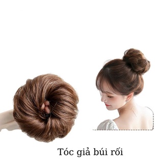 Tóc giả búi rối tóc búi hot hit