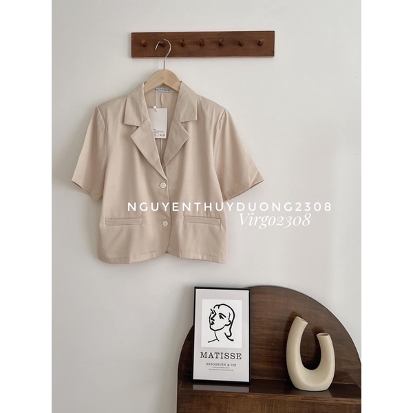 [NEW]ÁO BLAZER/VEST DÁNG LỬNG CỘC TAY STYLE ULZZANG