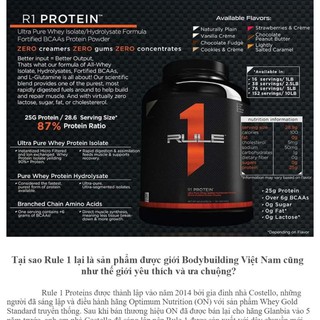 Tăng Cơ Rule 1 Whey Protein Size 5lbs