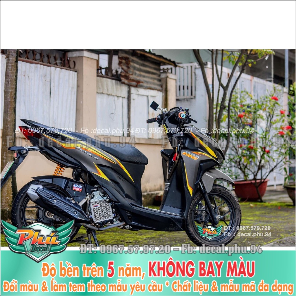 Tem Rời Vario xám vàng (K)