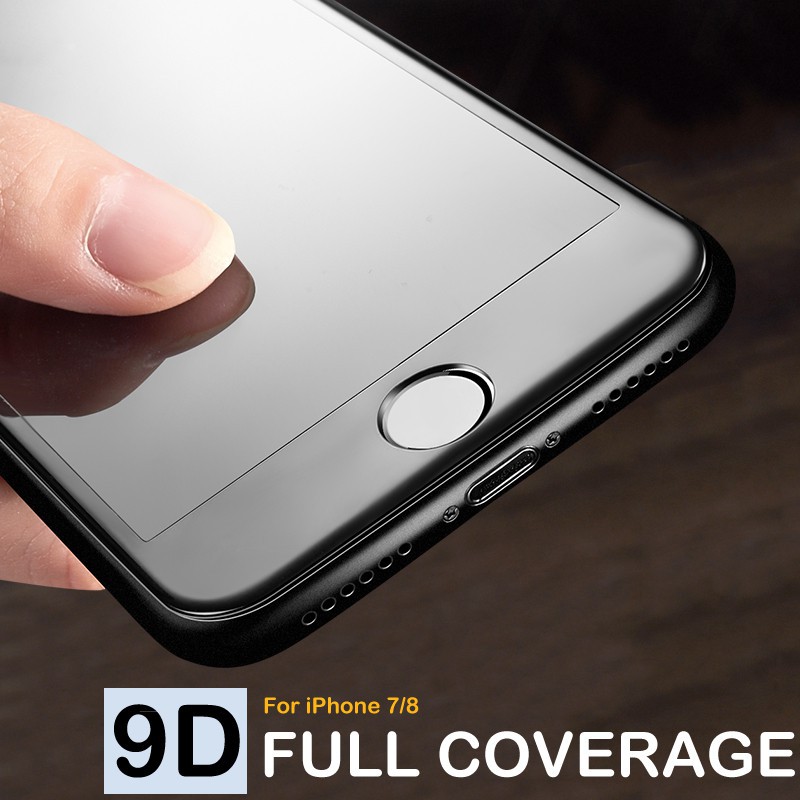Phim cường lực viền mềm 9D cong cho iPhone 6 6s 7 8 plus X XR XS MAX 11 PRO MAX