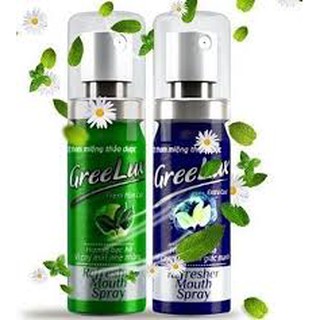 Xịt miệng thảo dược greelux- Xịt thơm miệng