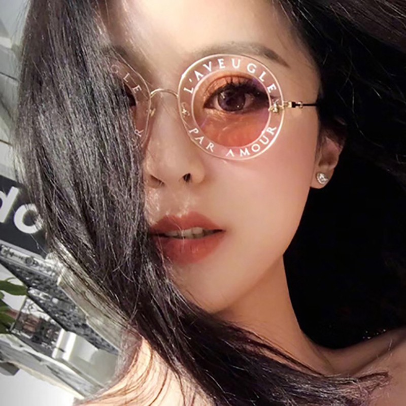 Kính mát gọng tròn bằng nhựa chống tia UV400 thời trang retro mới 2020 dành cho nữ và nam