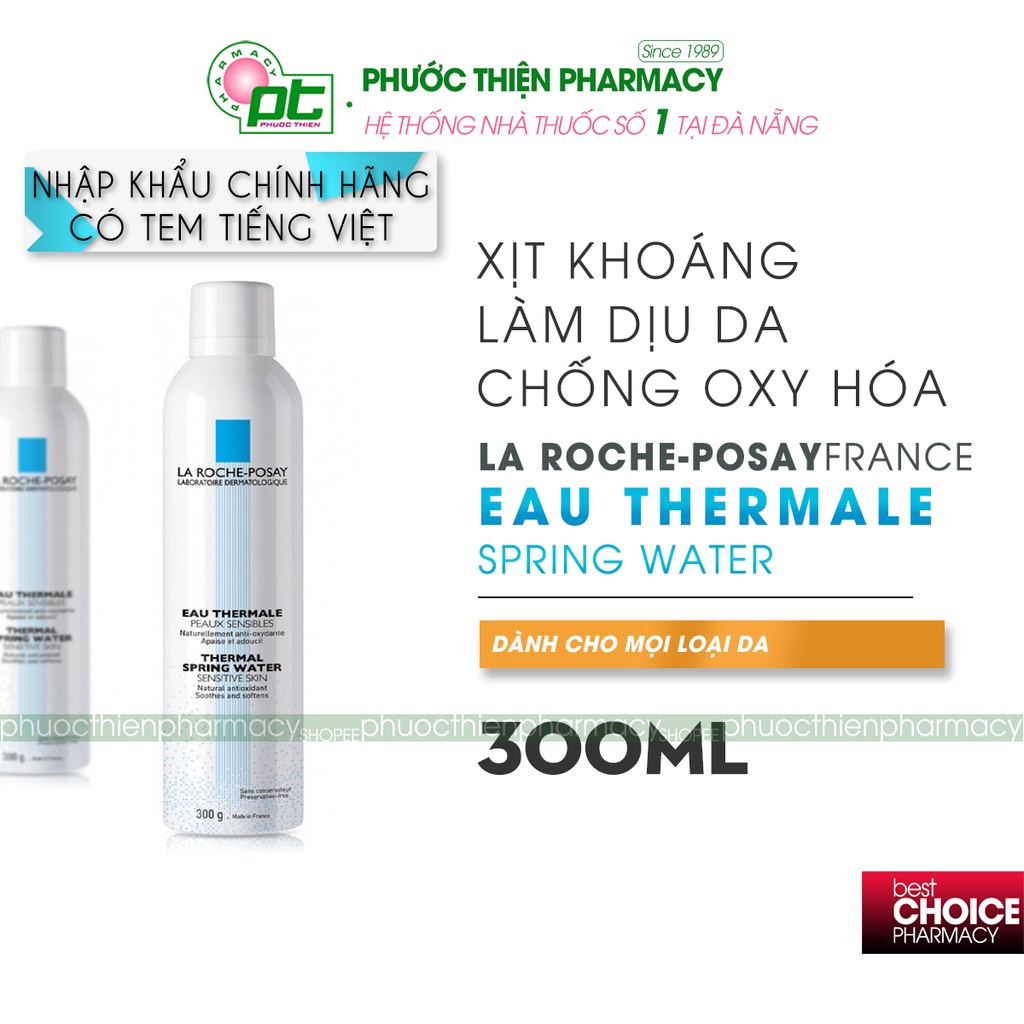 Xịt Khoáng La Roche-Posay Thermal Spring Water 300g