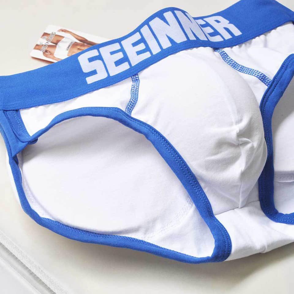 Quần độn mông và CU nam 2in1 quần lót sịp độn Dáng tam giác - hàng chính hãng SEEINNER - Sịp lót tam giác độn mông và cu