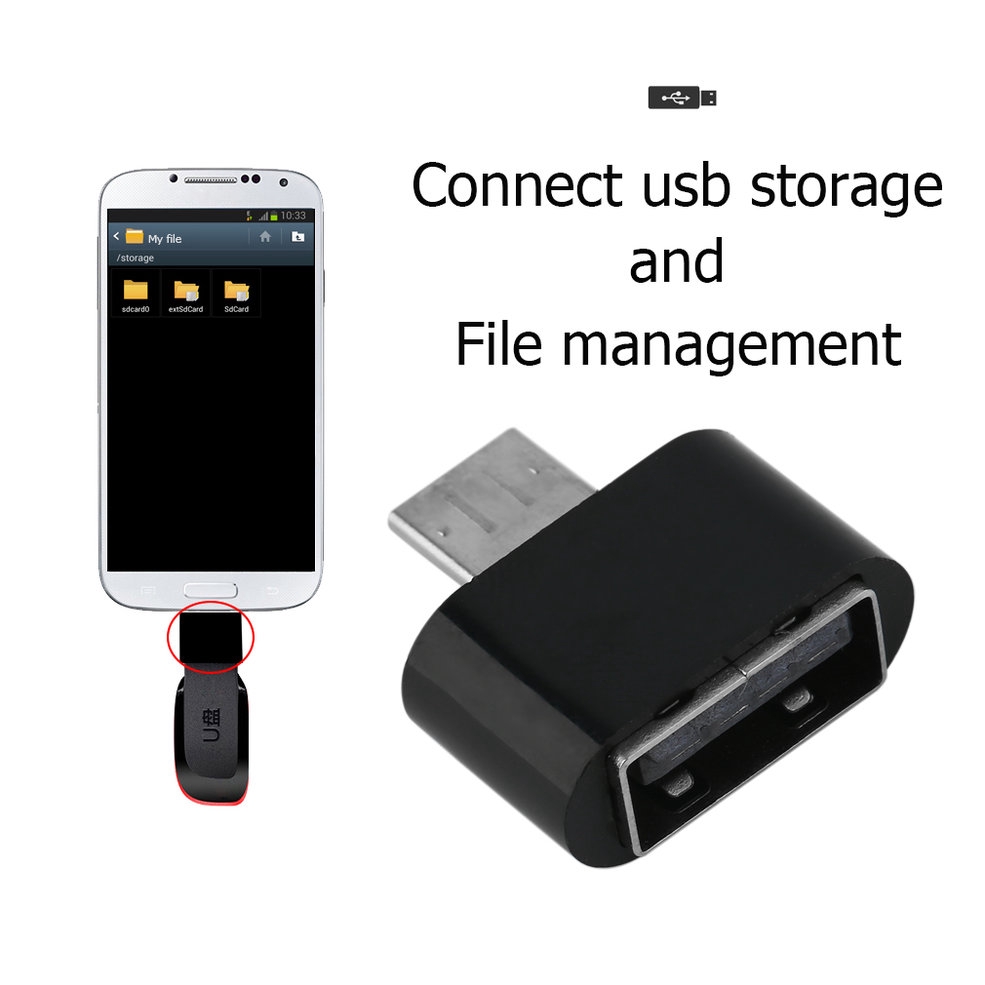Đầu Chuyển Đổi Micro Usb Sang Usb 2.0