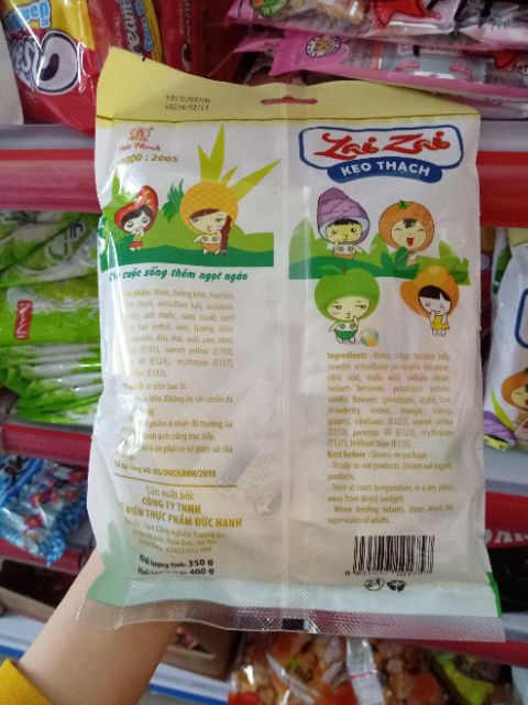 Thạch Zai Zai Gói Ngắn