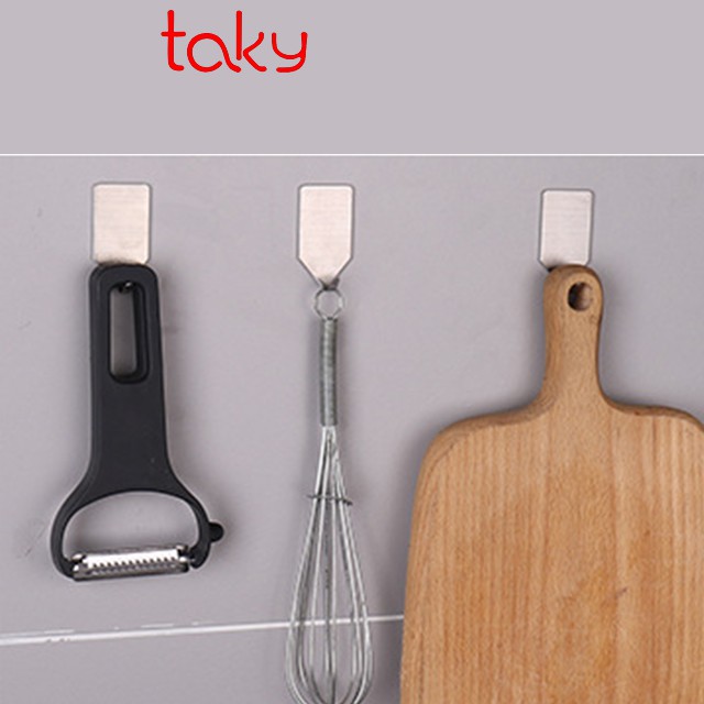 Móc Dính Tường- Taky, Treo Đồ Đa Năng Siêu Dính, Không Khoan Đục, Tiện Dụng Trong Gia Đình Và Văn Phòng. 2002