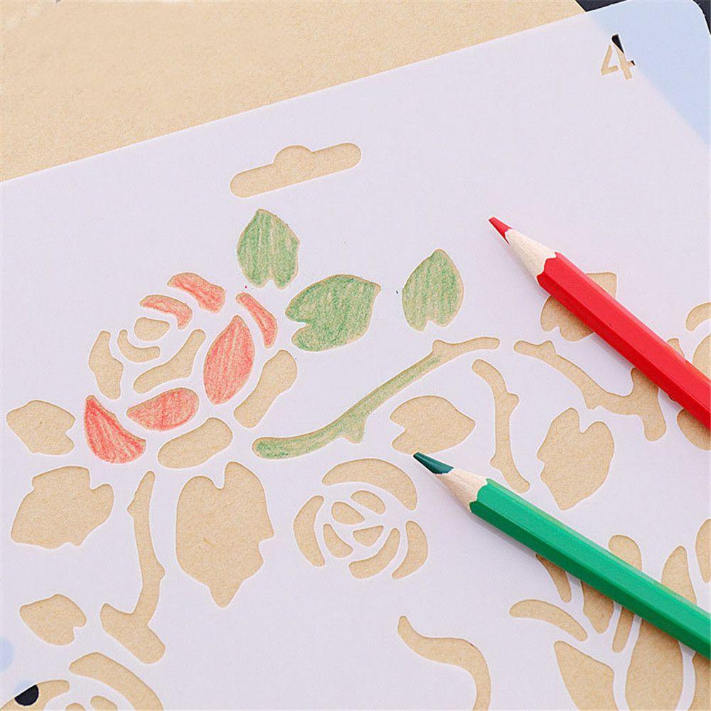 Set 9 Khuôn Cắt Giấy Làm Đồ Thủ Công Trang Trí Album DIY