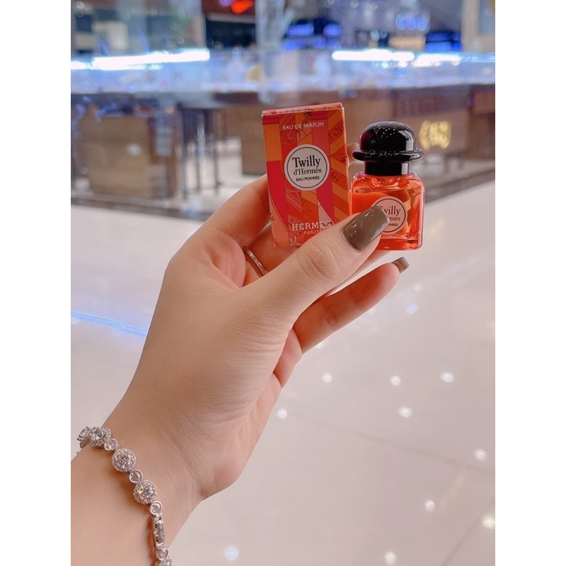 ✦GH✦ Nước Hoa Nữ Mini Twilly D'hermes Eau Poivree EDP 7,5ml Hàng Chính Hãng ®️