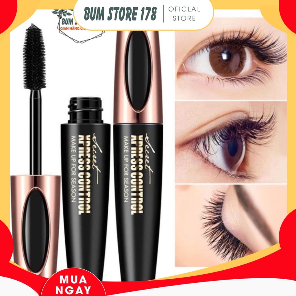 Mascara chuốt mi - Mascara dày và dài mi 4D Heavy Full Figure Macfee - 10gr