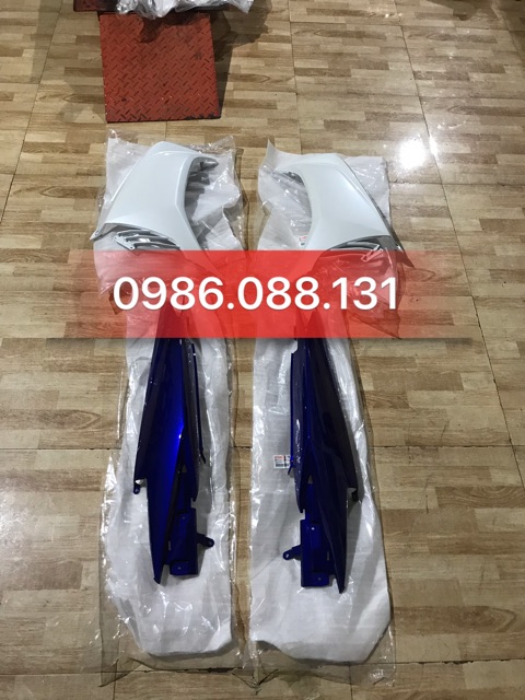 Combo 2 yếm trước ,2 sườn sau EX135 2011-2014 zin chính hãng