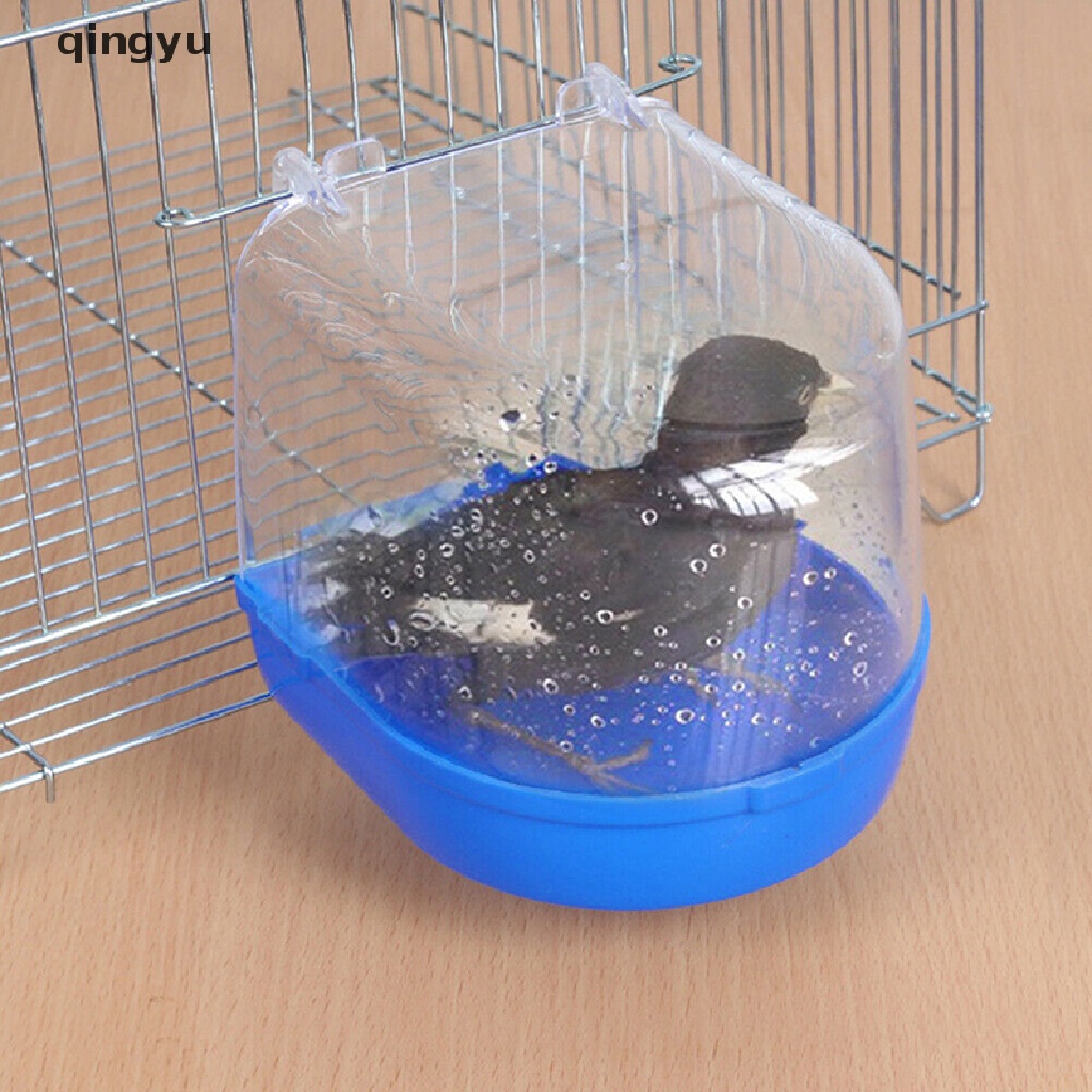 Bồn Tắm Bằng Nhựa Treo Lồng Chim Vẹt