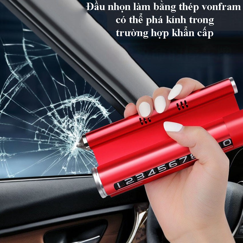 Bảng ghi số điện thoại, thẻ đỗ xe hiển thị số điện thoại gắn Taplo xe hơi - Tích hợp phá kính Mila Store | BigBuy360 - bigbuy360.vn