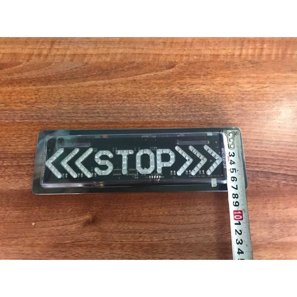 đèn led stop mũi tên lớn có video
