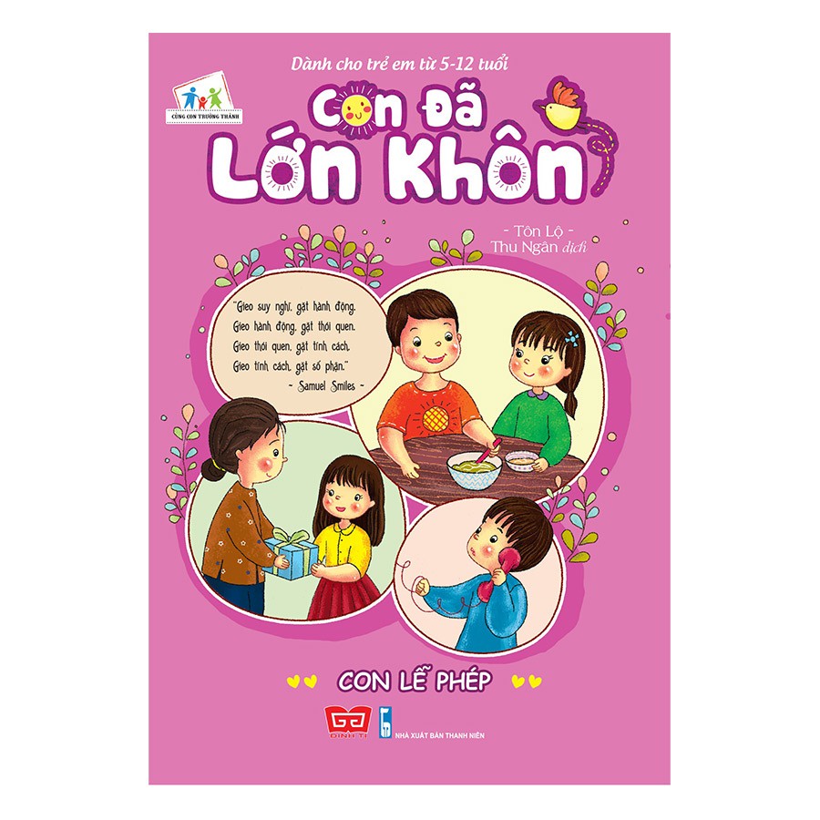 SÁCH - Con đã lớn khôn - Con lễ phép