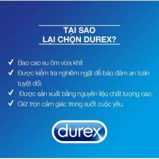 BAOCAOSU durex Kingtex hộp 12 Chiếc