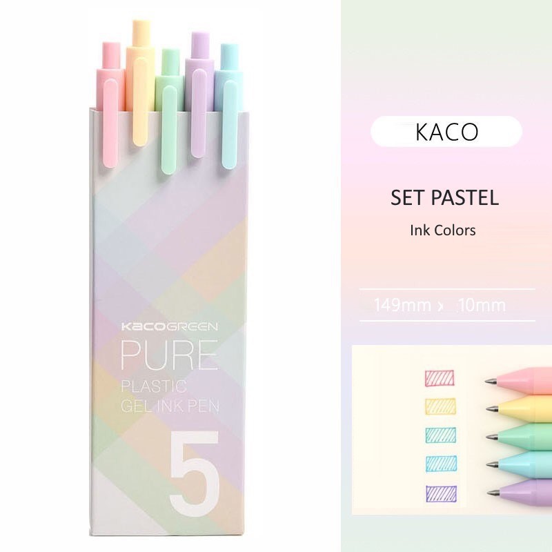 Bút bi gel Kaco Pure Macarons 0.5mm (M3)