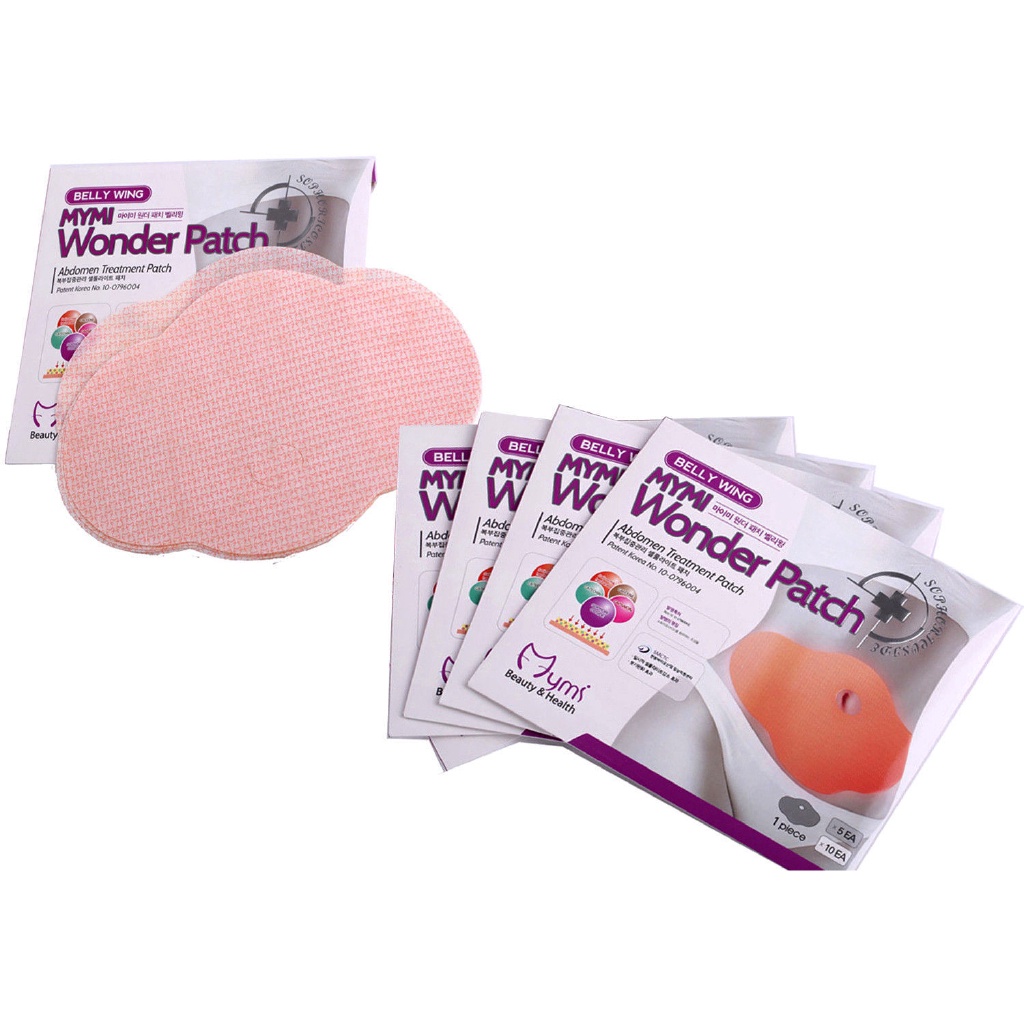 5 Miếng Dán Tan Mỡ Bụng MYMI Wonder
