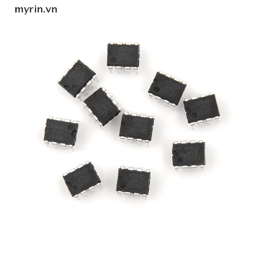myrin    20PCS IC JRC4558D 4558D DIP8 OP AMP DIP8   VN