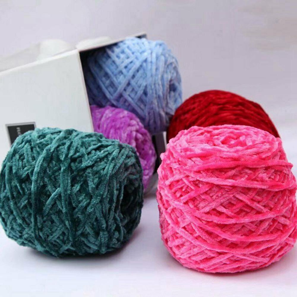IVORY Cuộn Len Nhung Đan Khăn Choàng Cổ Cho Bé