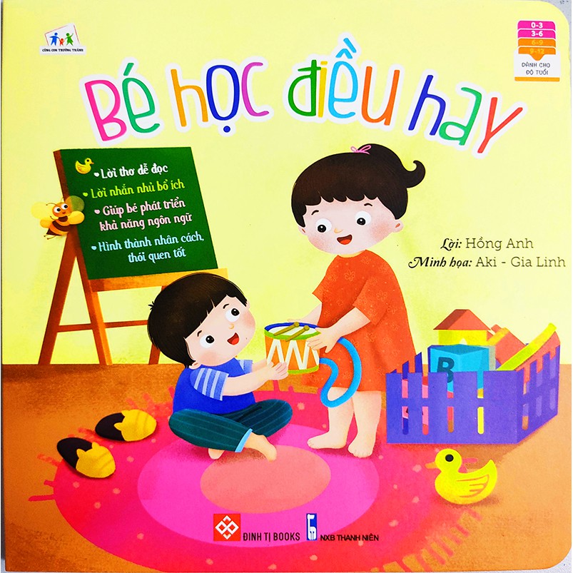 Sách - Bé học điều hay - Dành cho bé từ 0 đến 6 tuổi