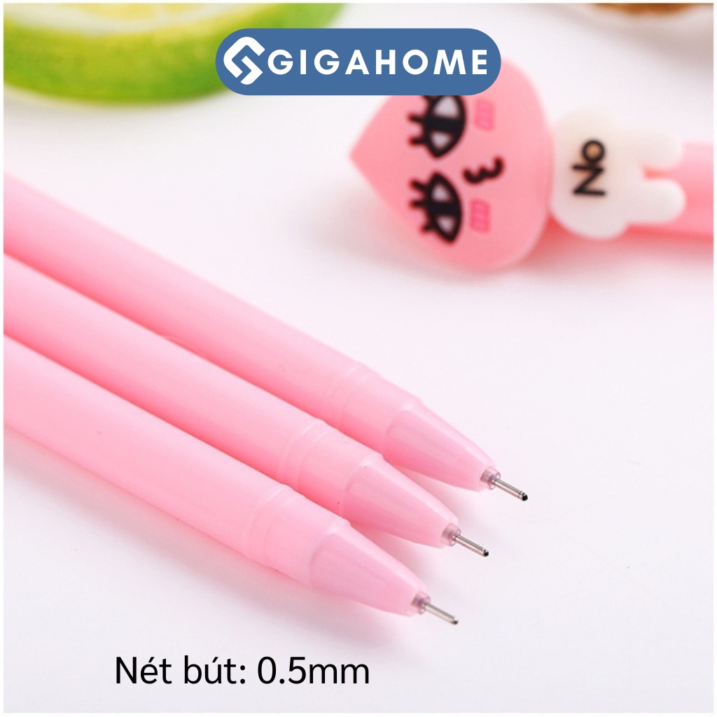 Bút Bi Hình Đào Đáng Yêu GIGAHOME Cho Bé Học Tập 6910