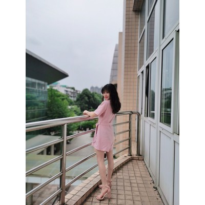 (HÀNG ORDER) Jumpsuit ngắn cổ vest Ulzzang