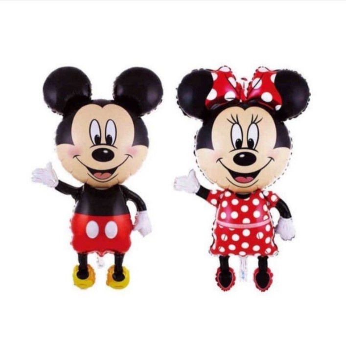 Bong bóng Tráng Nhôm hình Chuột, Mèo , Siêu Nhân, Siêu Anh Hùng, Ngựa Một Sừng Bong bóng trang trí sinh nhật hoạt hình