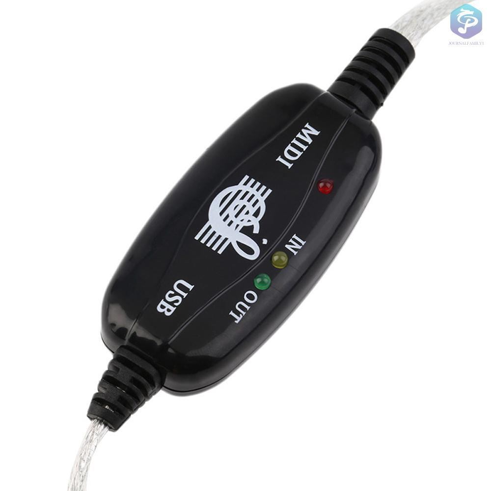 Dây Cáp Chuyển Đổi Âm Thanh Từ Pc Sang Usb Midi Chuyên Nghiệp