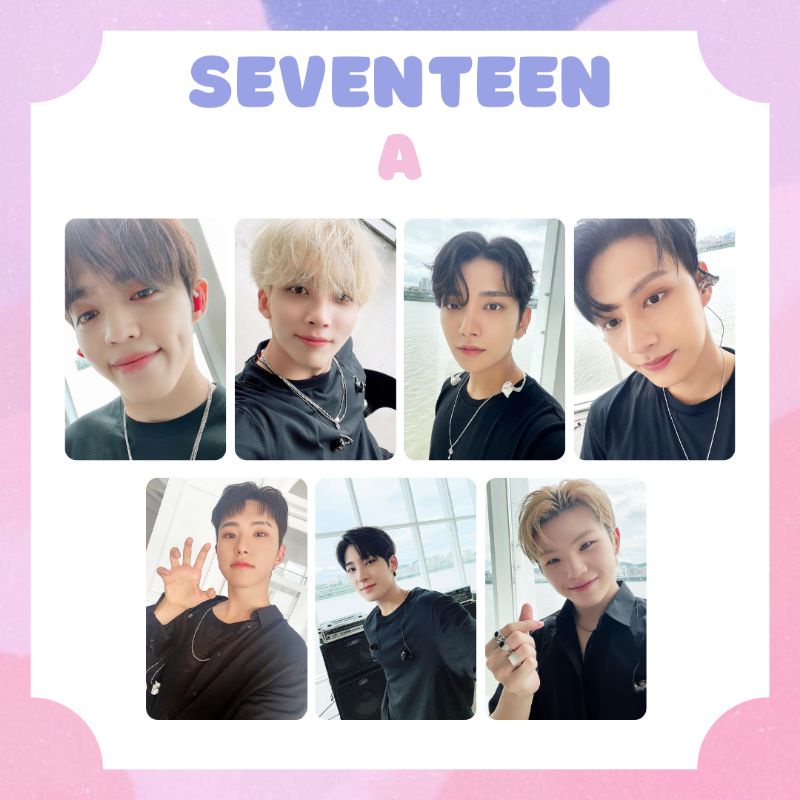 (Seveneen) Photocard SEVENTEEN ATTACCA ERA!!Đọc Description!