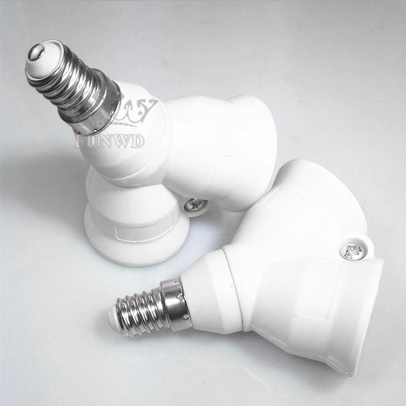 Chuôi đèn LED chuyển đổi E14 2 trong 1