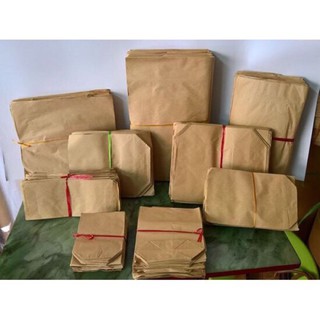 100 Túi giấy đựng khoai tây chiên - Túi giấy xi măng đựng thực phẩm - Túi giấy đựng bánh mì giá rẻ