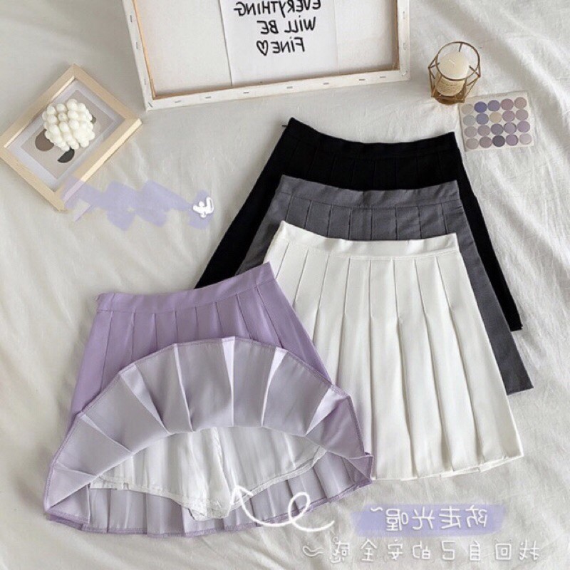 Chân váy tennis xếp ly