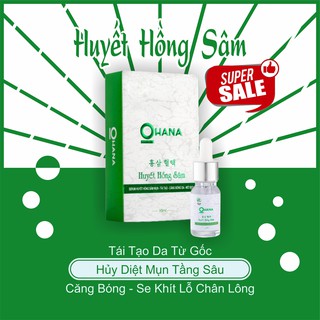 HUYẾT HỒNG SÂM, Hết Mụn, Trắng Da, ĐÔNG DƯỢC VŨ ĐỨC, 10ML HKSTORE