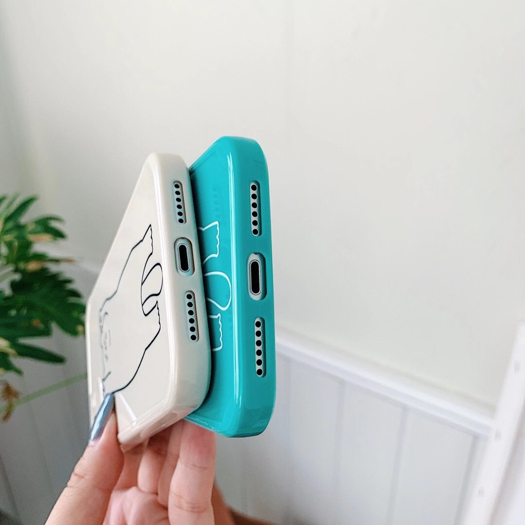 Ốp điện thoại TPU họa tiết mèo dễ thương cho iPhone 7 Plus / 8 + / X / Xr / Xs Max / 11 Pro Max / 12 Pro Max / 12 Mini | BigBuy360 - bigbuy360.vn