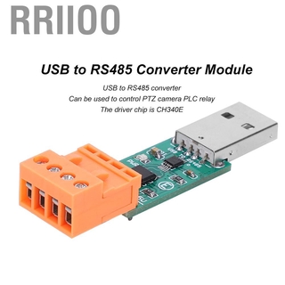 Rriioo High‑quality USB To RS485 Converter Module Industrial Grade Serial Port Adapter