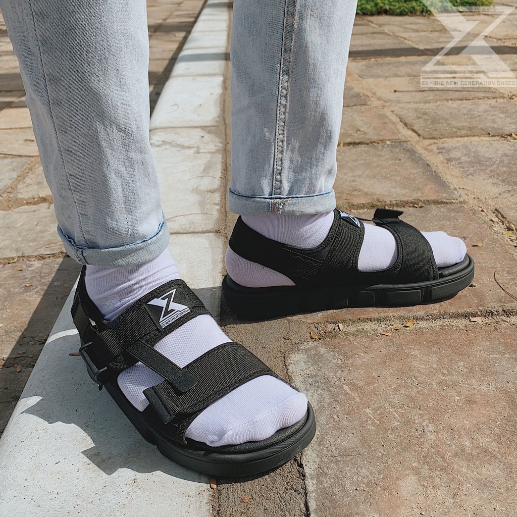 Giày Sandal Nam ZX MS _2203 Đế bánh mỳ Streetstyle