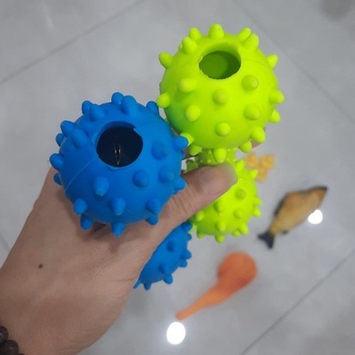 Đồ Chơi Cao Su Hình Xương Có Gai CHÓ MÈO THÚ CƯNG ĐỦ SIZE