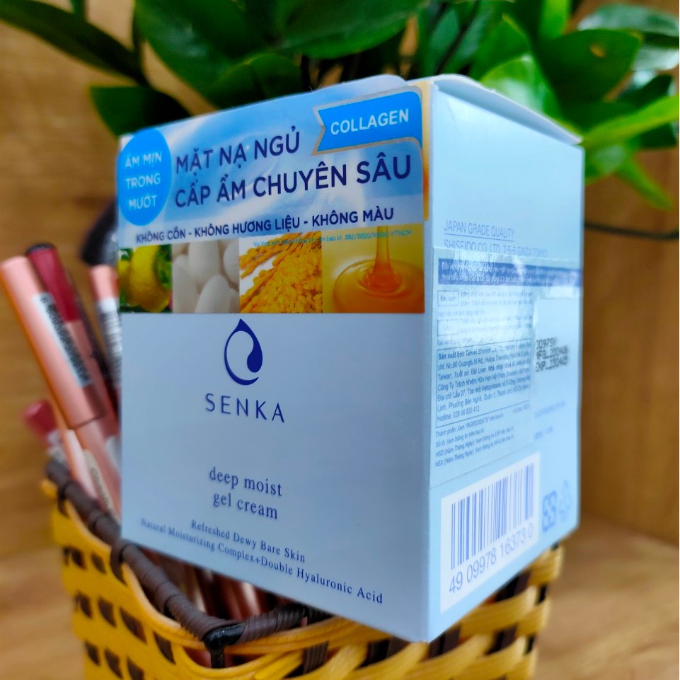 Kem Dưỡng Cấp Ẩm Chuyên Sâu Dạng Gel Senka Deep Moist Gel Cream 50g