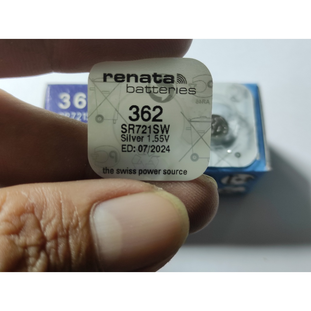1 Viên Pin Đồng Hồ Renata Thụy Sĩ SR721SW / 362 Loại Tốt