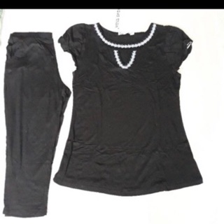 Đồ bộ lửng thun cotton dẽo từ 50-55 ki