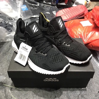 Ảnh thật + fullbox 💥Giày thể thao sneaker alphabounce beyond đen trắng 2018 nam nữ