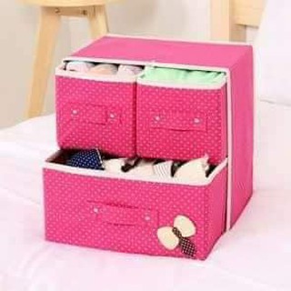 Tủ vải đồ lót 3 ngăn