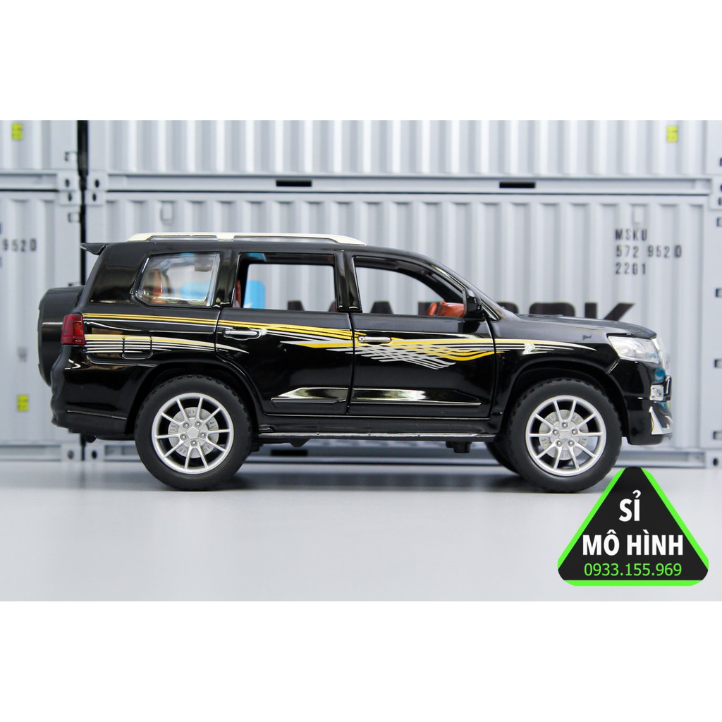 [ Sỉ Mô Hình ] Xe mô hình SUV Toyota Prado mở hết cửa 1:24