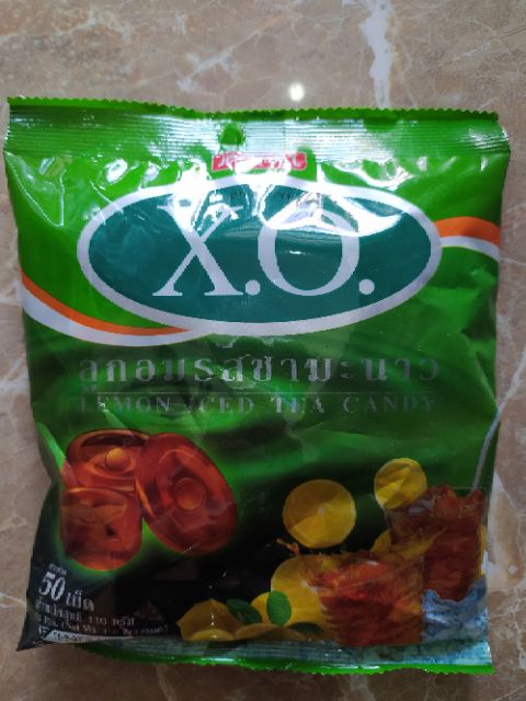 Kẹo XO trà chanh thái lan 110gr 50 viên