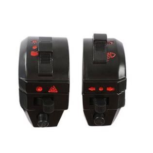 BỘ CÙM CÔNG TẮC SÓI 💎Bộ cùm công tắc Wolf thép sơn tĩnh điện độ xe classic, win , 67 ..cafe racer