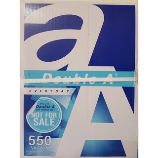 Giấy A4 Double A 70gsm 550 tờ
